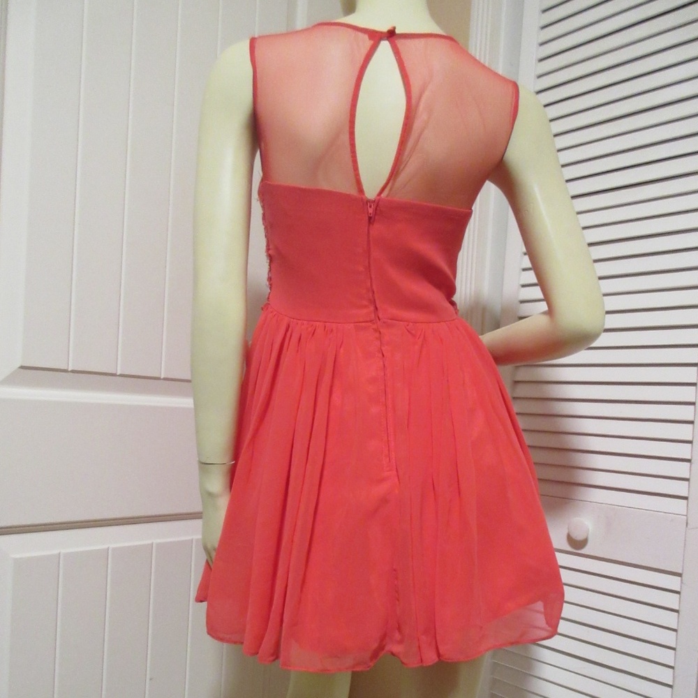 B DARLIN New Sleeveless Fit And Flare Dress Gown S - Picture 7 of 8